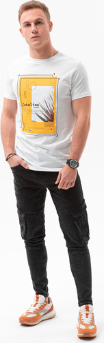 T-shirt Ombre z krótkim rękawem w młodzieżowym stylu