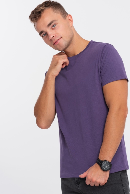 T-shirt Ombre z krótkim rękawem z bawełny w stylu casual