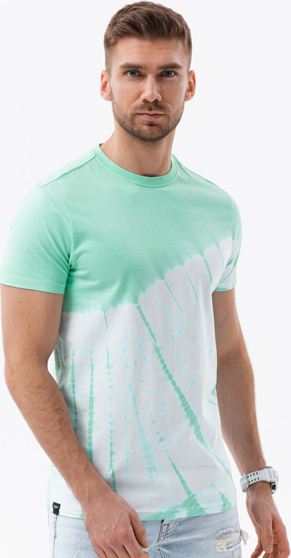 T-shirt Ombre z nadrukiem w stylu casual