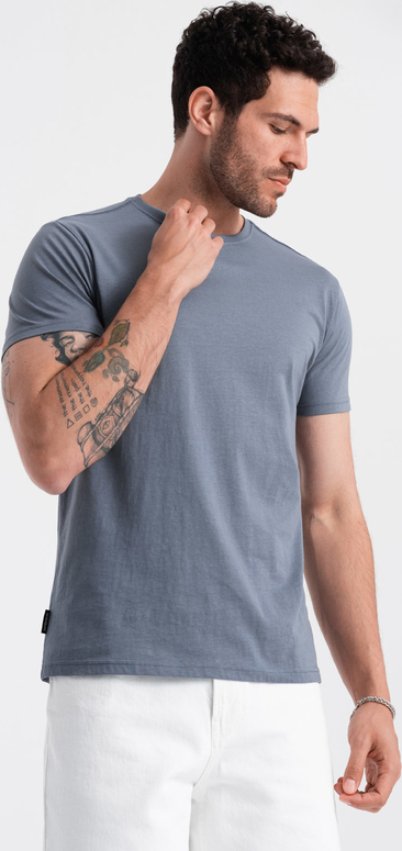 T-shirt Ombre z tkaniny z krótkim rękawem