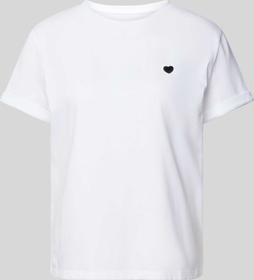 T-shirt Opus w stylu casual z okrągłym dekoltem