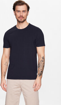 T-shirt Oscar Jacobson w stylu casual z krótkim rękawem