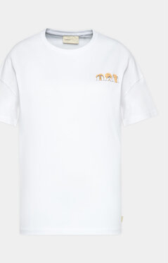 T-shirt Outhorn w sportowym stylu z okrągłym dekoltem