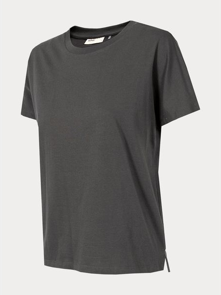 T-shirt Outhorn z bawełny z okrągłym dekoltem w sportowym stylu