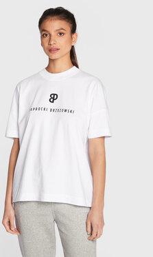 T-shirt Paprocki & Brzozowski z krótkim rękawem w młodzieżowym stylu