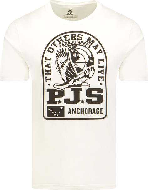 T-shirt Parajumpers w młodzieżowym stylu