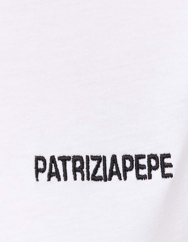 T-shirt Patrizia Pepe z bawełny
