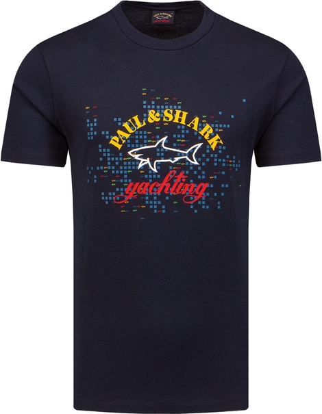 T-shirt Paul And Shark z bawełny