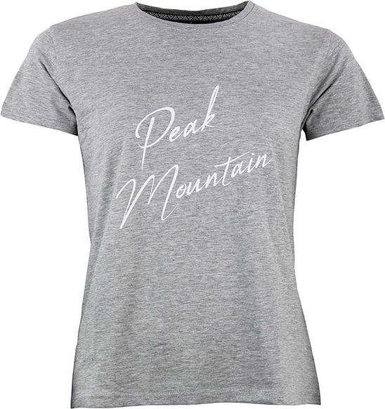 T-shirt Peak Mountain z bawełny