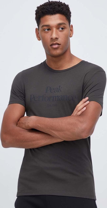 T-shirt Peak performance z nadrukiem