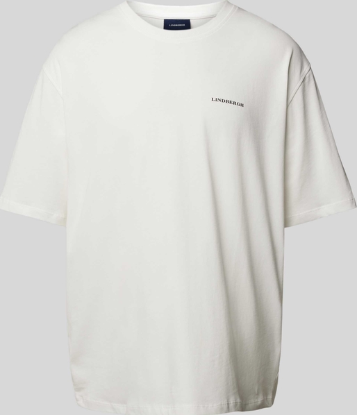 T-shirt Peek&Cloppenburg z nadrukiem z bawełny w stylu casual