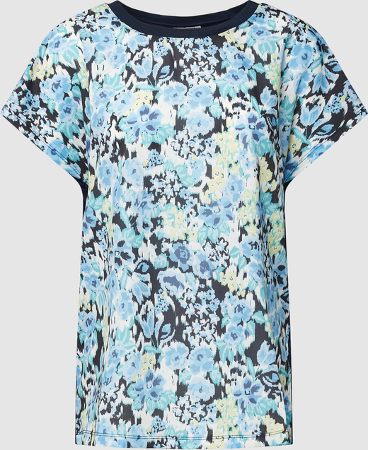 T-shirt Peek&Cloppenburg z okrągłym dekoltem z krótkim rękawem