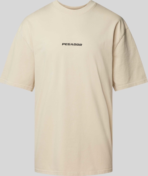 T-shirt Pegador w stylu casual z bawełny