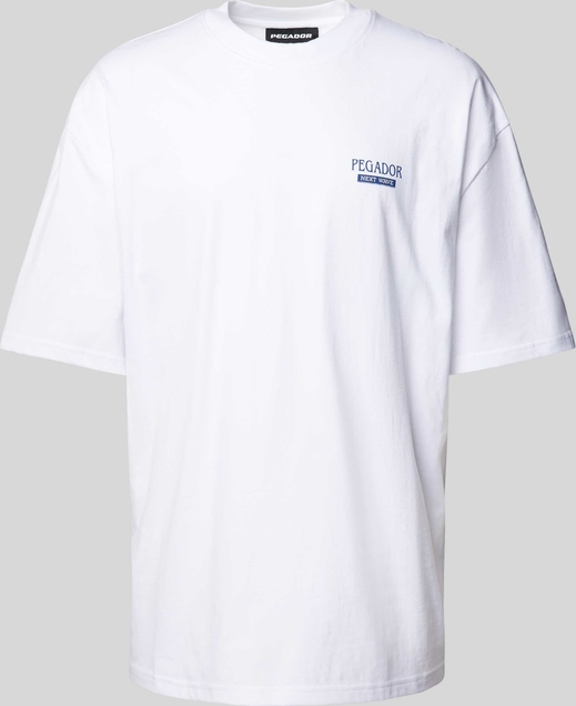 T-shirt Pegador w stylu casual z nadrukiem