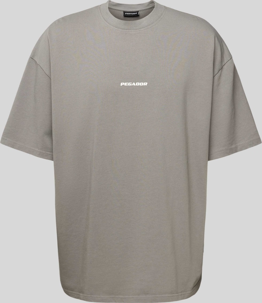 T-shirt Pegador z krótkim rękawem z bawełny z nadrukiem