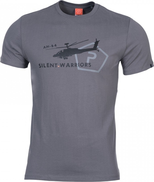 T-shirt Pentagon z bawełny z nadrukiem
