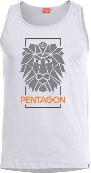 T-shirt Pentagon z długim rękawem w młodzieżowym stylu z bawełny
