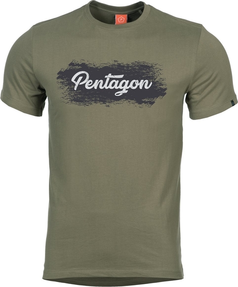 T-shirt Pentagon z krótkim rękawem w młodzieżowym stylu