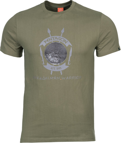 T-shirt Pentagon z krótkim rękawem z bawełny