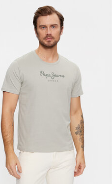 T-shirt Pepe Jeans w młodzieżowym stylu z krótkim rękawem