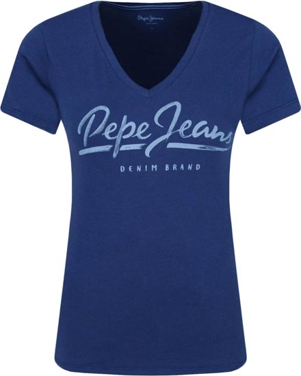 T-shirt Pepe Jeans w stylu casual