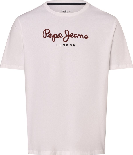 T-shirt Pepe Jeans z dżerseju z nadrukiem