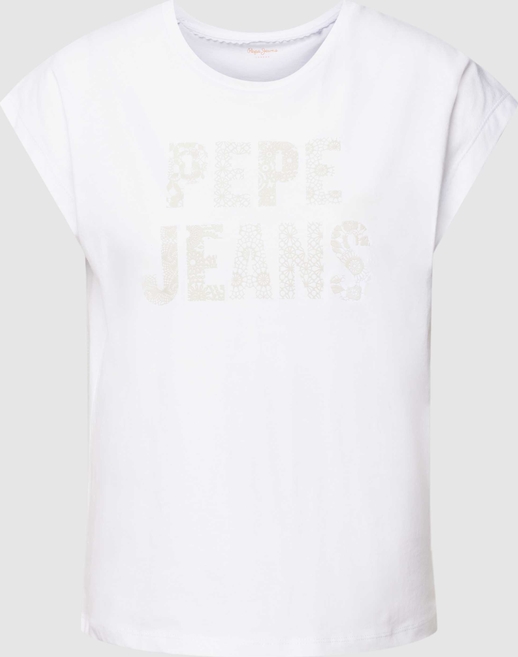 T-shirt Pepe Jeans z krótkim rękawem z bawełny