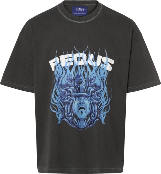 T-shirt Pequs z nadrukiem