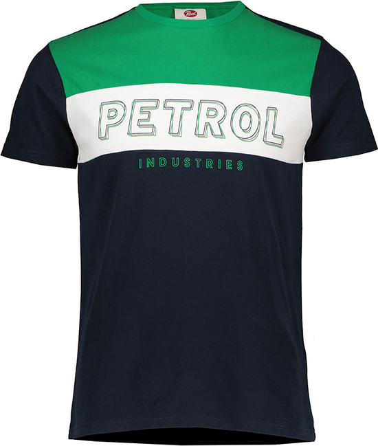 T-shirt Petrol Industries w młodzieżowym stylu z bawełny
