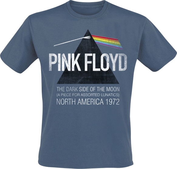 T-shirt Pink Floyd z krótkim rękawem z bawełny