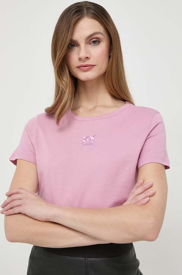 T-shirt Pinko z bawełny