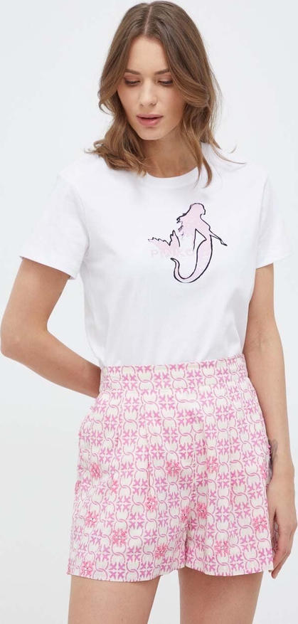 T-shirt Pinko z bawełny