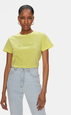 T-shirt Pinko z krótkim rękawem w stylu casual