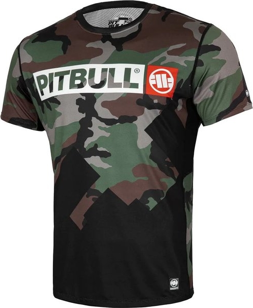 T-shirt Pitbull West Coast z krótkim rękawem w młodzieżowym stylu