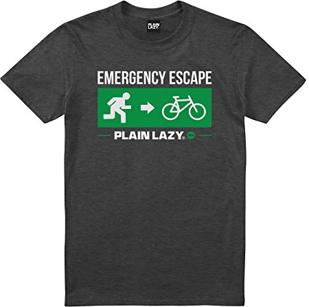 T-shirt Plain Lazy