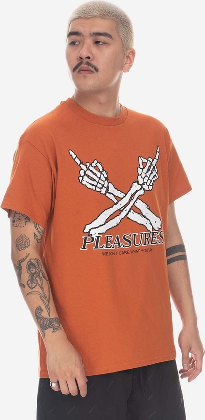 T-shirt Pleasures z bawełny z krótkim rękawem