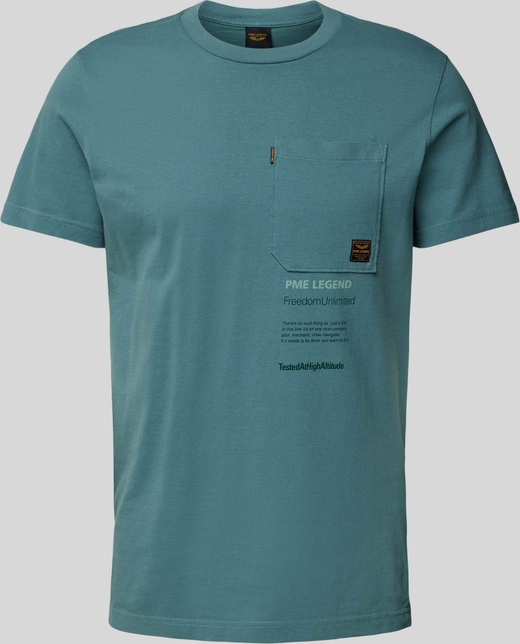 T-shirt Pme Legend (pall Mall) z nadrukiem z krótkim rękawem w stylu casual