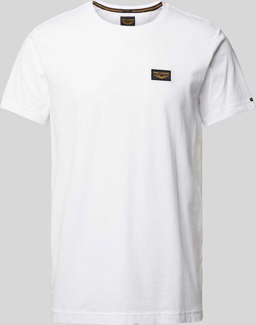T-shirt Pme Legend w stylu casual z krótkim rękawem z bawełny