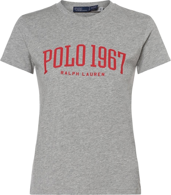 T-shirt POLO RALPH LAUREN w młodzieżowym stylu z krótkim rękawem z kołnierzykiem