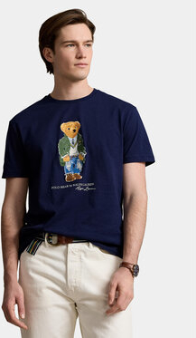 T-shirt POLO RALPH LAUREN w młodzieżowym stylu z krótkim rękawem z nadrukiem
