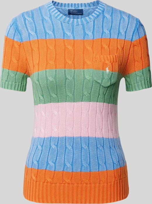 T-shirt POLO RALPH LAUREN w stylu casual z bawełny z krótkim rękawem