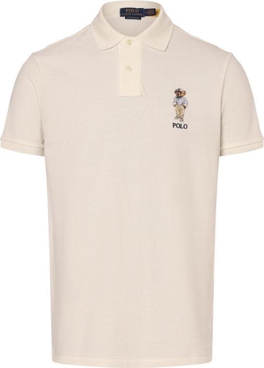 T-shirt POLO RALPH LAUREN w stylu klasycznym z bawełny z krótkim rękawem