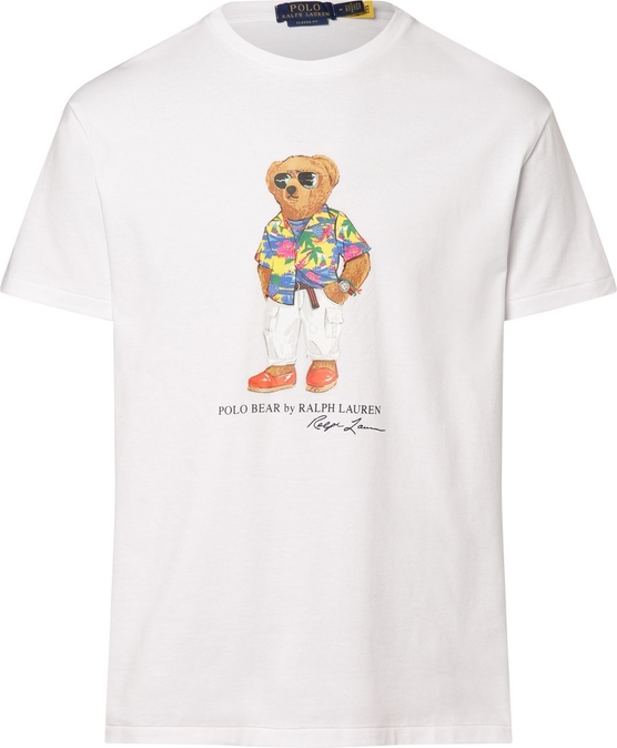 T-shirt POLO RALPH LAUREN z bawełny z nadrukiem
