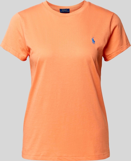 T-shirt POLO RALPH LAUREN z okrągłym dekoltem w stylu casual