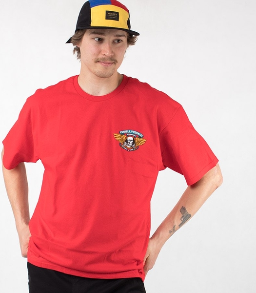 T-shirt Powell Peralta w młodzieżowym stylu z krótkim rękawem