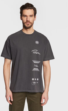 T-shirt Primitive z nadrukiem w młodzieżowym stylu