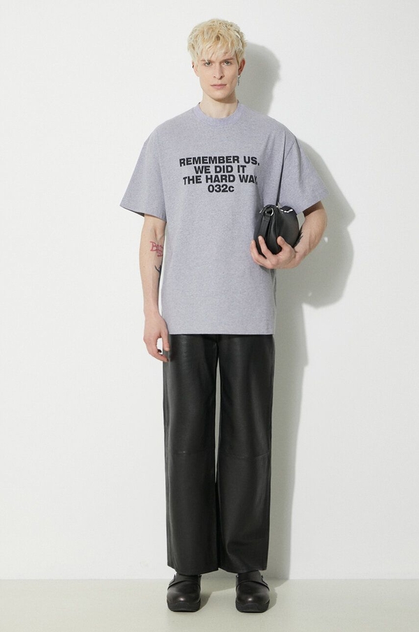 T-shirt PRM z krótkim rękawem w młodzieżowym stylu z nadrukiem