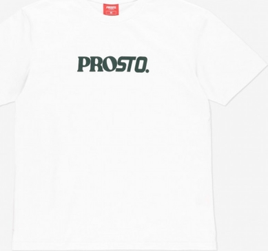 T-shirt Prosto. z krótkim rękawem z bawełny w stylu klasycznym