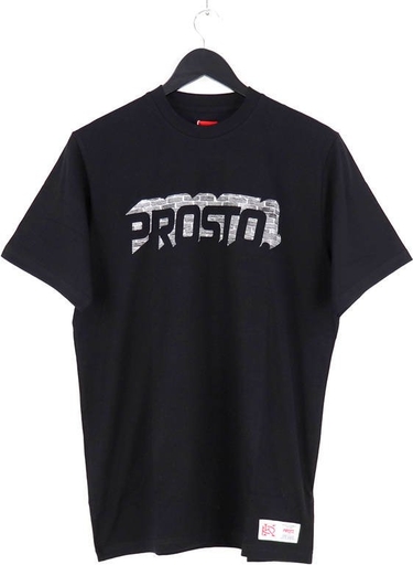 T-shirt Prosto. z krótkim rękawem z żakardu w młodzieżowym stylu