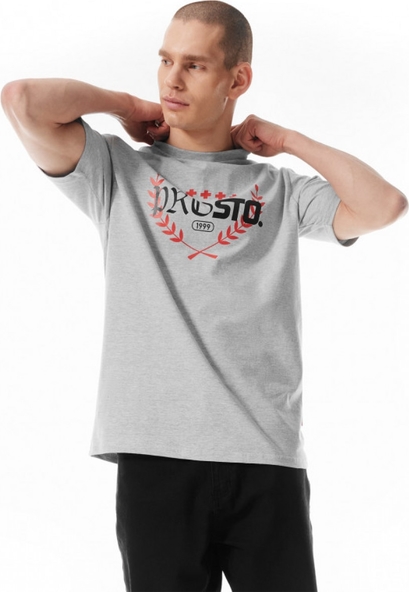 T-shirt Prosto. z nadrukiem z krótkim rękawem